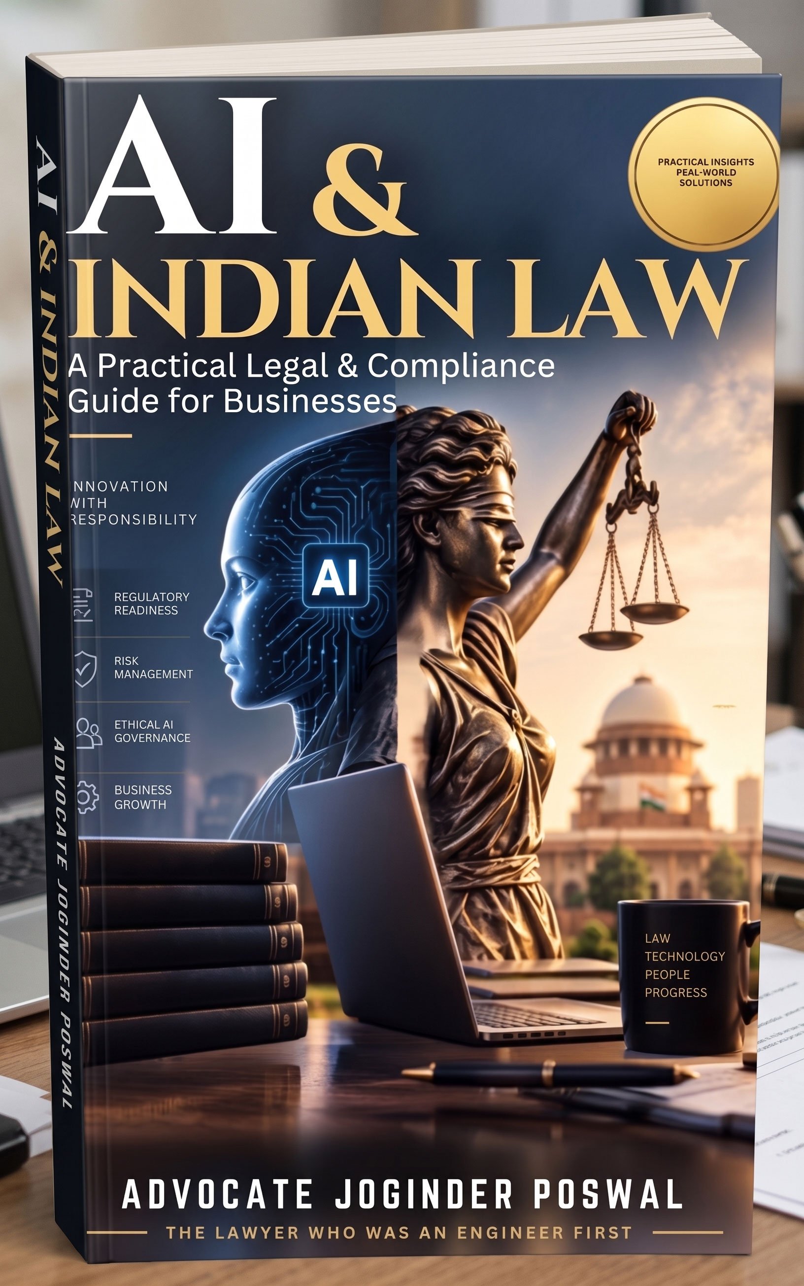 AI & Indian Law: Book Cover