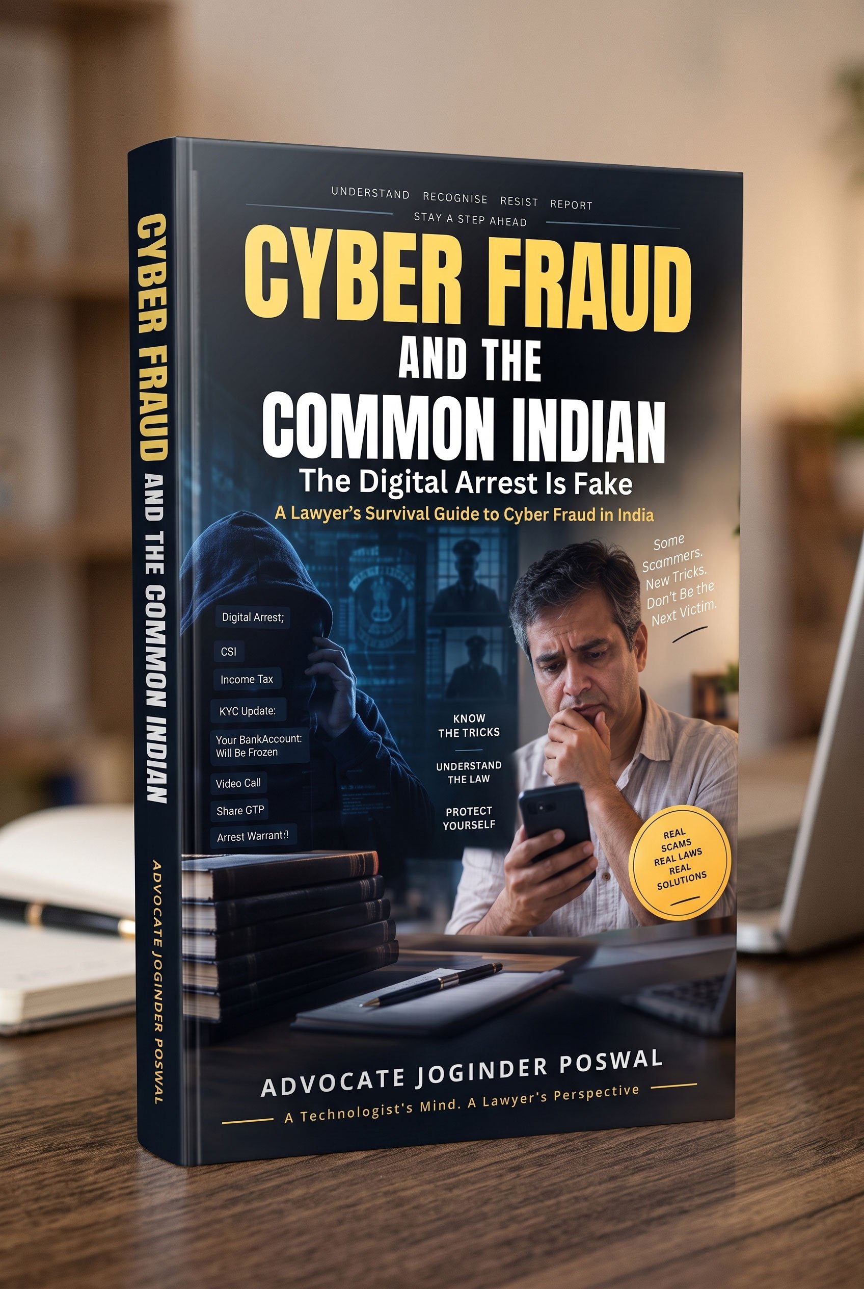 Cyber Fraud and the Common Indian: Book Cover